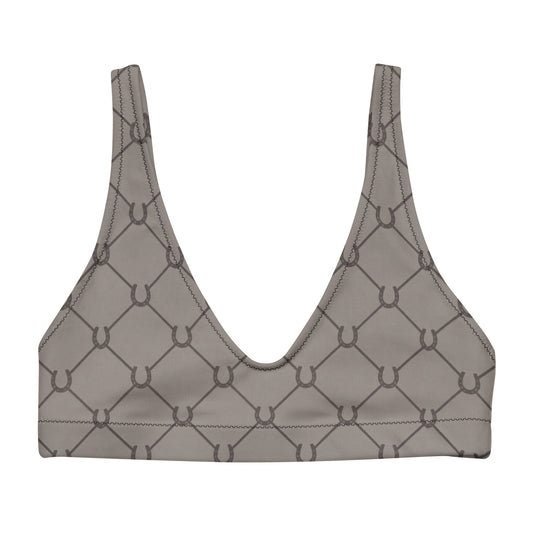 The Grid West padded bikini top