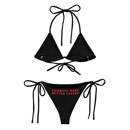 Cowboys Make Better Lovers string bikini