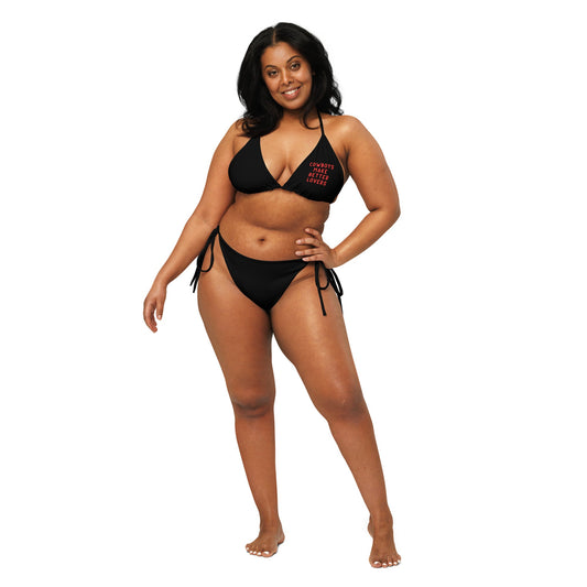 Cowboys Make Better Lovers string bikini