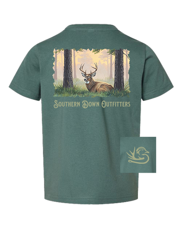 Bedded Down Buck Toddler Tee