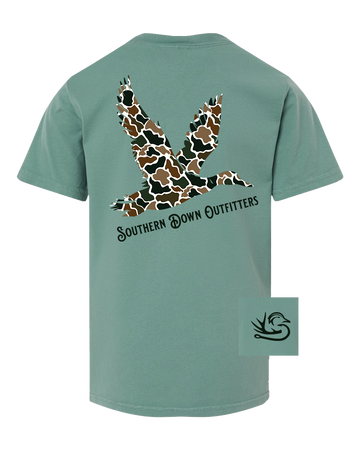 Camo Mallard Youth Tee