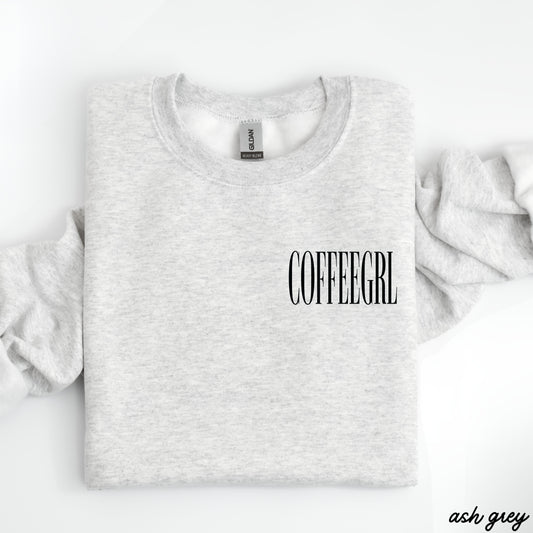 Coffeegrl Sweatshirt *9 Colors (S-3X)