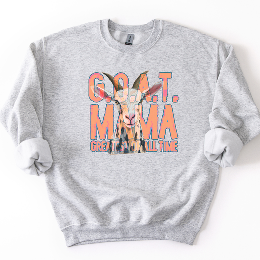 Goat Mama Graphic Fleece Sweatshirt