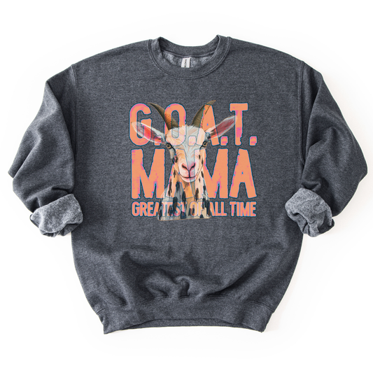 Goat Mama Graphic Fleece Sweatshirt