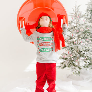 Ho ho ho Merry Vibes Fa La La Toddler Christmas Shirt, Toddler Christmas Shirt, Kids Christmas Shirt, Holly Jolly, Christmas, Skateboard