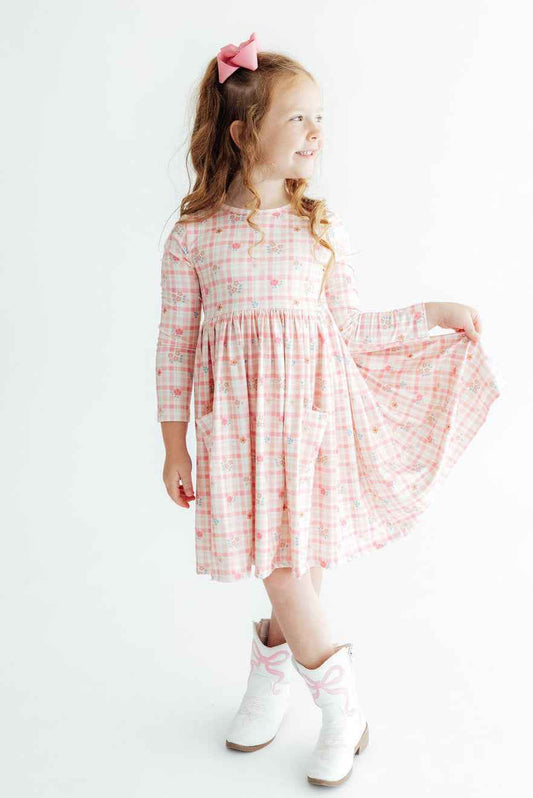 Off the Grid L/S Pocket Twirl Dress