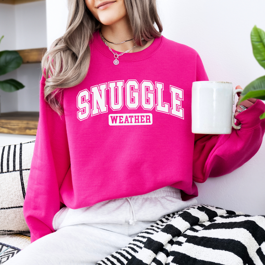 Snuggle Weather Unisex Fleece Sweatshirt
