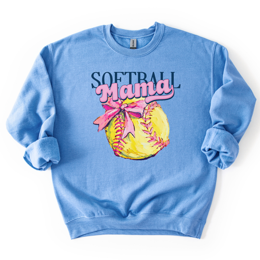Softball Mama Graphic Sweatshirt | ATTA TOOD®