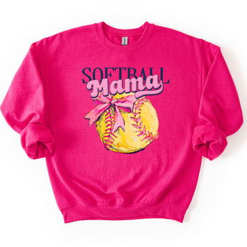 Softball Mama Graphic Sweatshirt | ATTA TOOD®