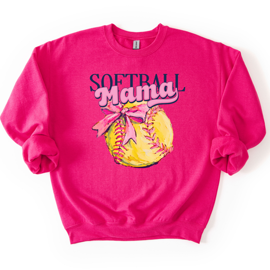 Softball Mama Graphic Sweatshirt | ATTA TOOD®