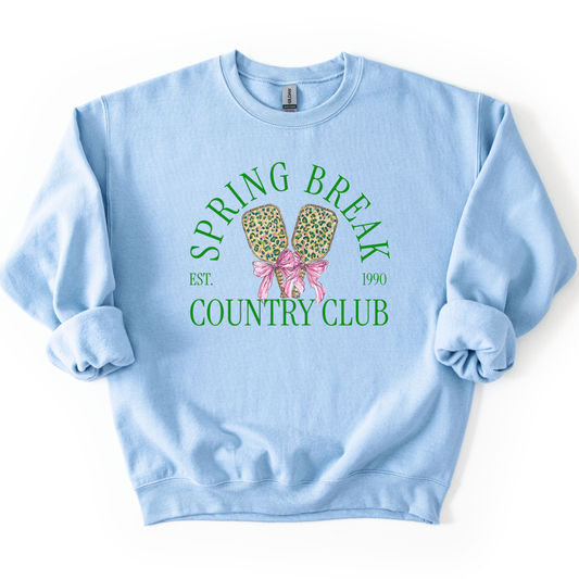 Spring Break Pickleball Graphic Sweatshirt | ATTA TOOD®