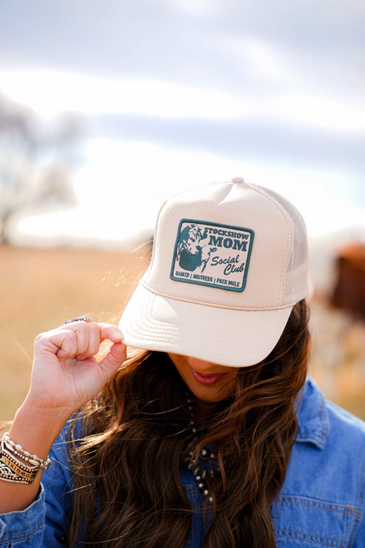 Stockshow Mom Social Club Cap