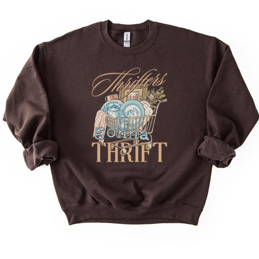 Funny Vintage Thrifting Sweatshirt