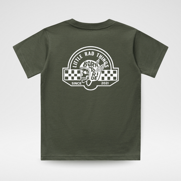 TIL DEATH DO WE RIDE TEE - OLIVE
